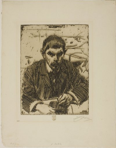 Albert Engström alkotó: Anders Zorn