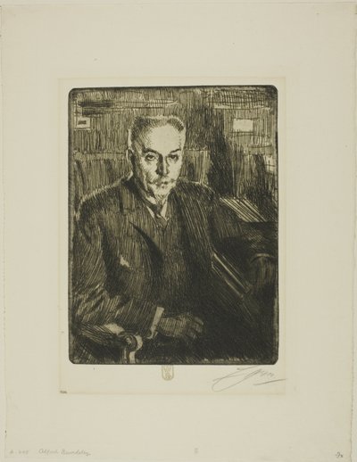 Alfred Beurdeley alkotó: Anders Leonard Zorn