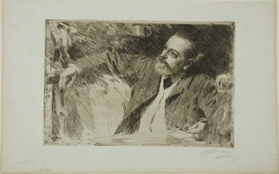 Antonin Proust alkotó: Anders Leonard Zorn