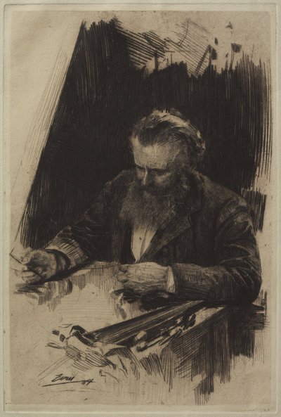 Axel Herman Hägg III alkotó: Anders Zorn