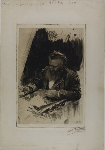 Axel Herman Haig III alkotó: Anders Leonard Zorn