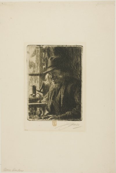 Bosl Anders, a Mora órakészítője alkotó: Anders Leonard Zorn