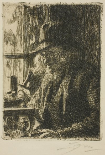 Bosl Anders, a Mora órakészítője alkotó: Anders Leonard Zorn