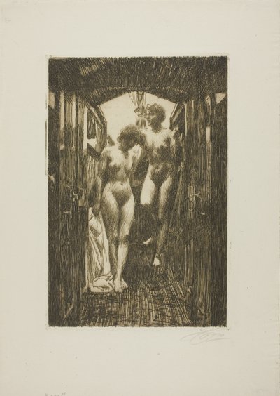 Kabin alkotó: Anders Leonard Zorn