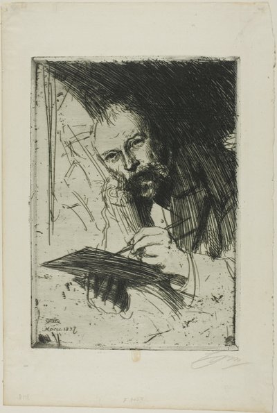 Carl Larsson alkotó: Anders Leonard Zorn