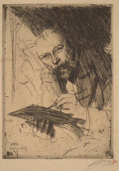 Carl Larsson alkotó: Anders Zorn