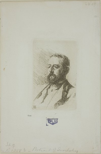 Carl Snoilsky alkotó: Anders Leonard Zorn