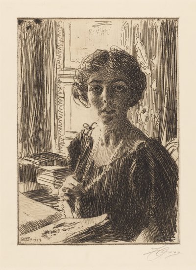 Margareta trónörökös hercegné alkotó: Anders Zorn