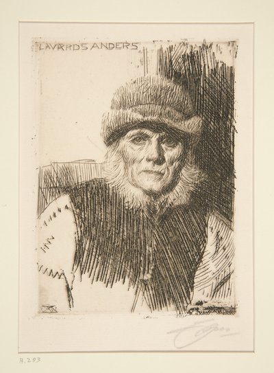 Dalarna-i paraszt alkotó: Anders Zorn