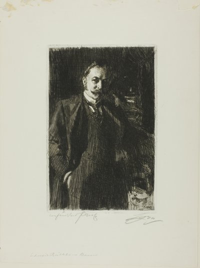 E. R. Bacon alkotó: Anders Leonard Zorn