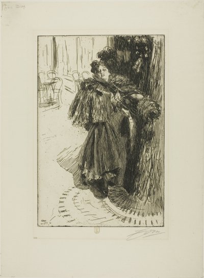 Effet de Nuit III alkotó: Anders Leonard Zorn
