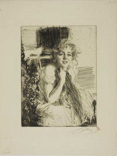 Emma Rasmussen alkotó: Anders Leonard Zorn