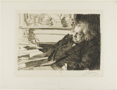 Ernest Renan alkotó: Anders Leonard Zorn
