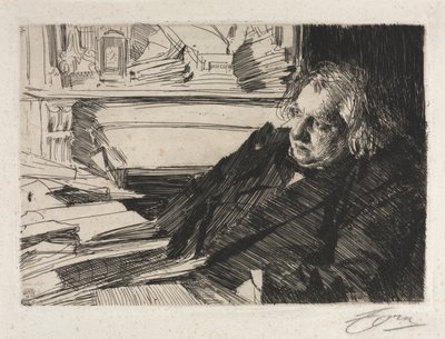 Ernest Renan alkotó: Anders Leonard Zorn