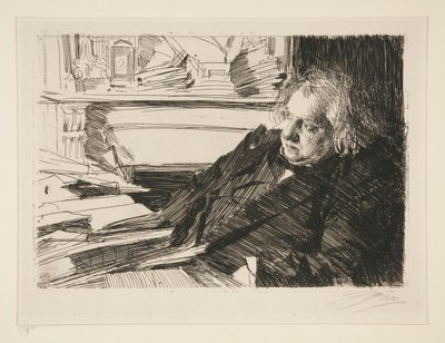 Ernest Renan alkotó: Anders Leonard Zorn