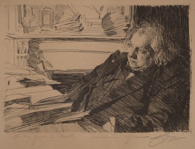 Ernest Renan alkotó: Anders Zorn