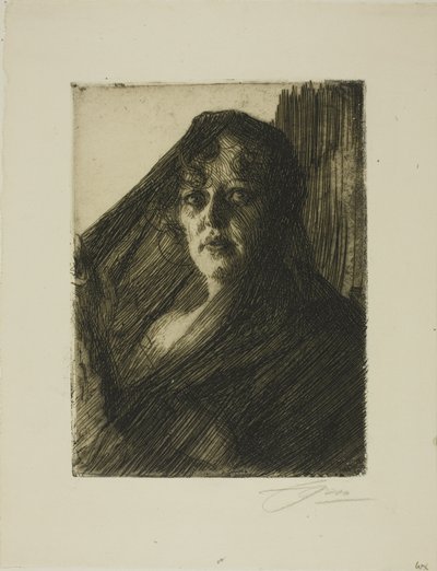 Gerda Lundequist alkotó: Anders Leonard Zorn