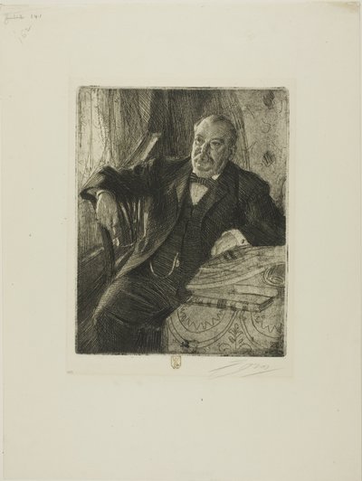 Grover Cleveland I alkotó: Anders Leonard Zorn