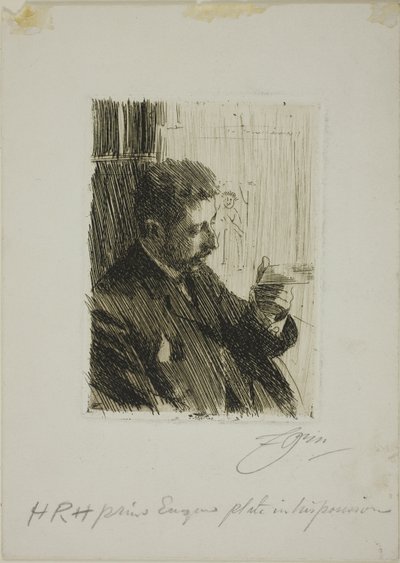H. R. H. Eugen svéd herceg alkotó: Anders Leonard Zorn