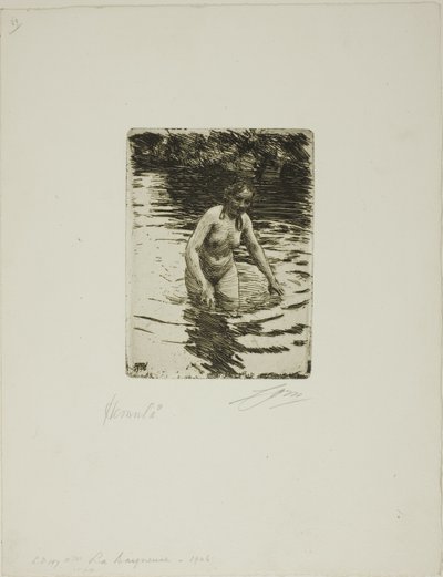 Hemula II alkotó: Anders Leonard Zorn