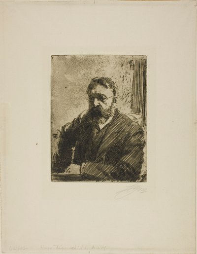 Hugo Tigerschiöld alkotó: Anders Zorn