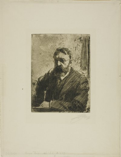 Hugo Tigerschiöld alkotó: Anders Leonard Zorn