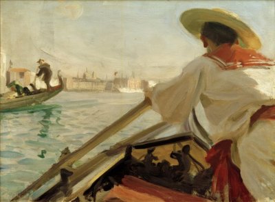I min gondol alkotó: Anders Leonard Zorn