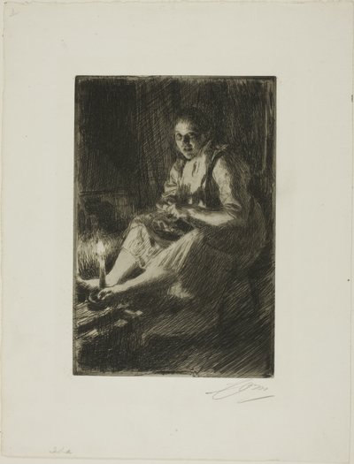 Ida alkotó: Anders Leonard Zorn