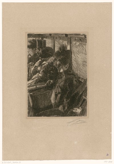 Az omnibuszban alkotó: Anders Zorn