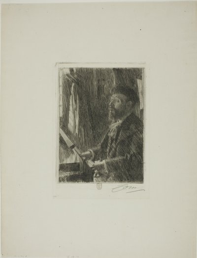 J. B. Faure alkotó: Anders Leonard Zorn