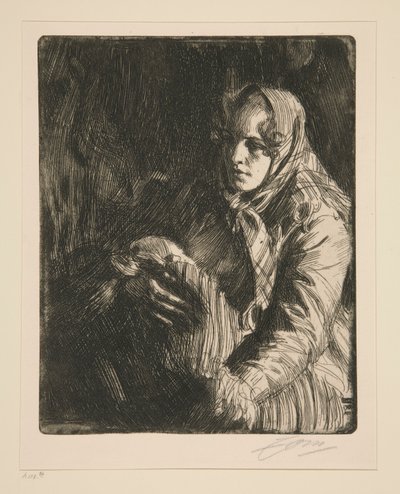Madonna (Egy anya) alkotó: Anders Leonard Zorn