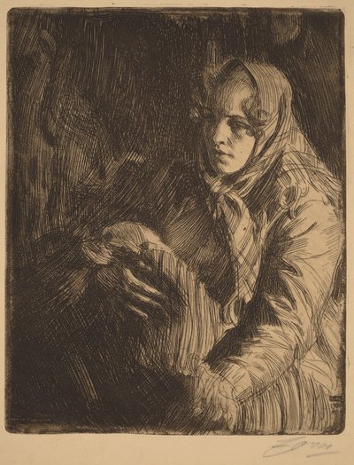 Madonna alkotó: Anders Zorn