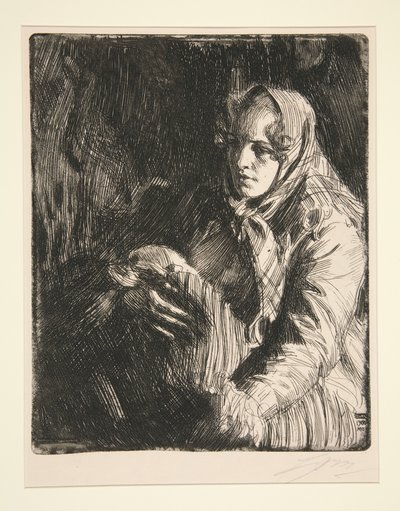 Madonna alkotó: Anders Zorn
