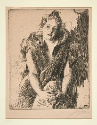 Maja Von Heijne (Monc Ljunglor) alkotó: Anders Leonard Zorn