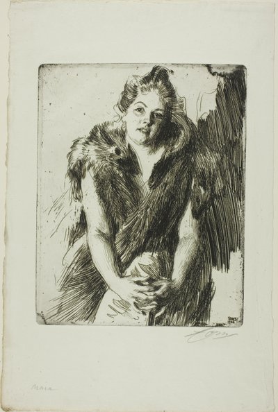 Maja von Heijne alkotó: Anders Leonard Zorn