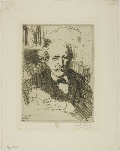 Marcellin Berthelot alkotó: Anders Leonard Zorn