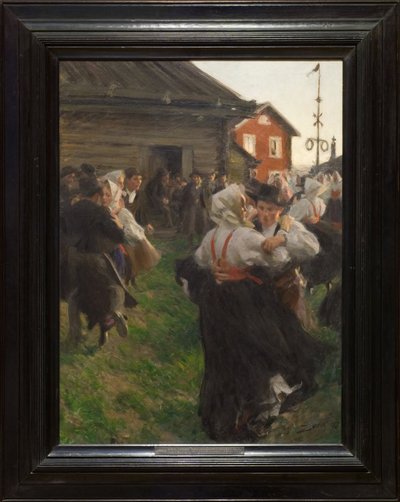 Szentivánéji tánc alkotó: Anders Zorn