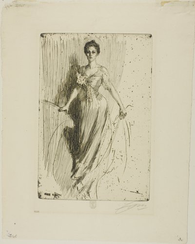 Lurman kisasszony alkotó: Anders Leonard Zorn