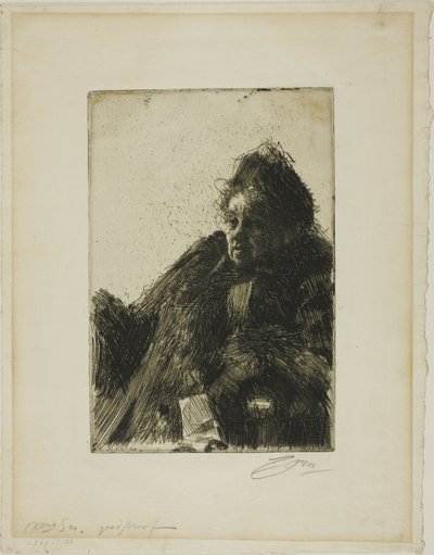 Simonné II alkotó: Anders Leonard Zorn