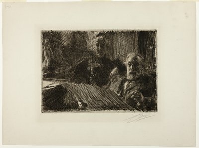 Fürstenberg úr és asszony alkotó: Anders Leonard Zorn