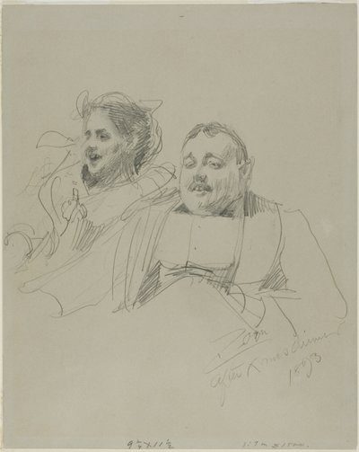 Mr. és Mrs. Raymond Johnson alkotó: Anders Leonard Zorn
