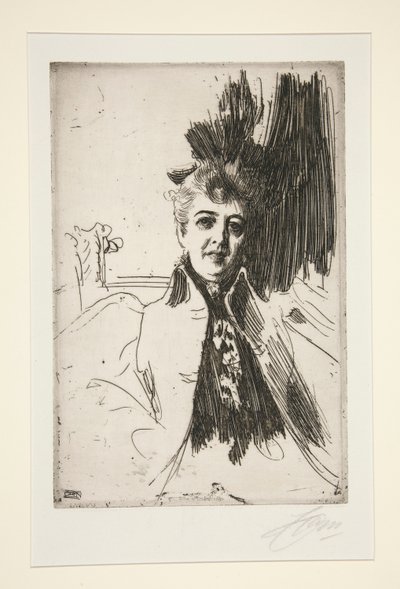 Mrs. Potter Palmer alkotó: Anders Leonard Zorn