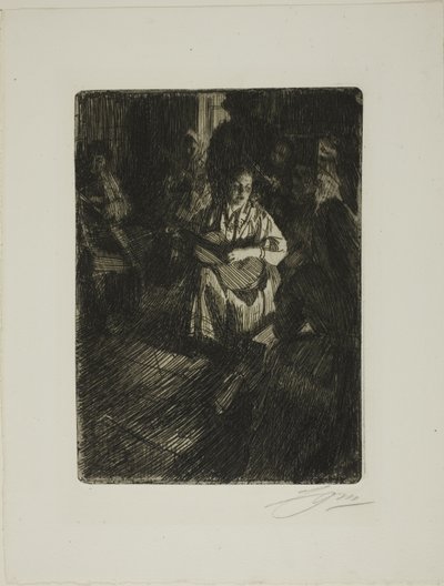 Családi zene alkotó: Anders Leonard Zorn