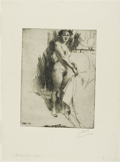 Nanette alkotó: Anders Leonard Zorn