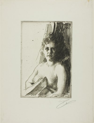 Akttanulmány III alkotó: Anders Leonard Zorn