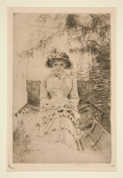 A Temzén alkotó: Anders Zorn