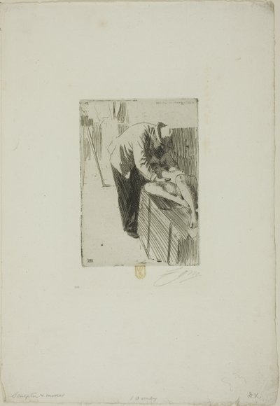 Per Hasselberg alkotó: Anders Leonard Zorn