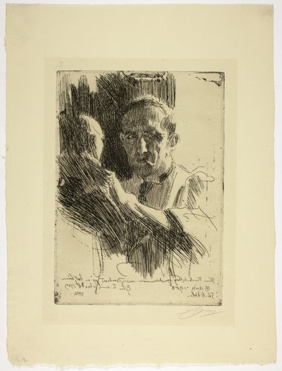 II. Pál Troubetzkoy herceg (mellszobor) alkotó: Anders Leonard Zorn