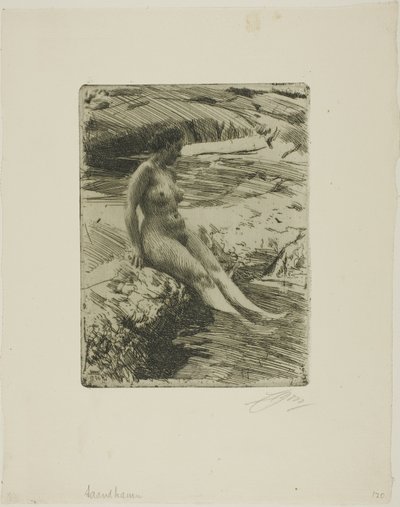 Sand Harbor alkotó: Anders Leonard Zorn