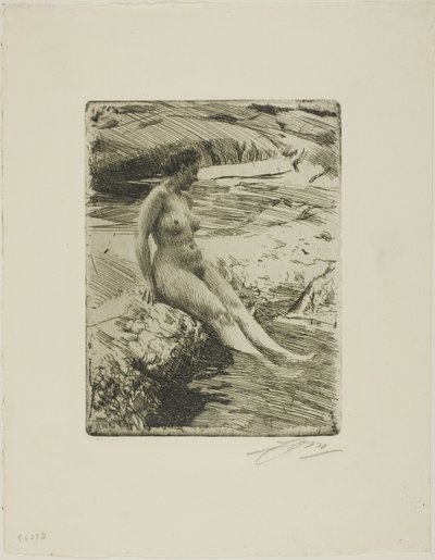 Sand Harbor alkotó: Anders Leonard Zorn